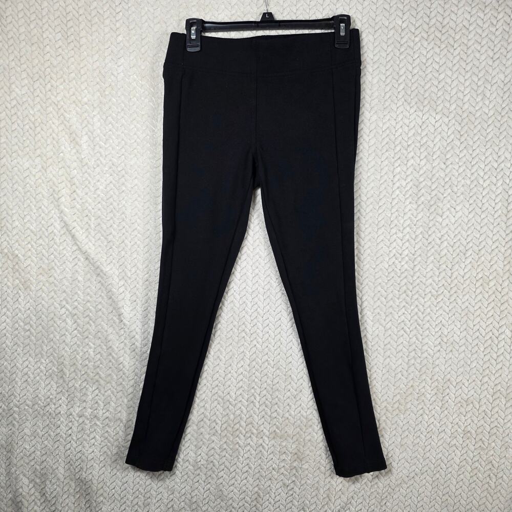 LOFT Outlet Leggings Womens Small Black Pull On Stretch Ankle Pants Minimalist